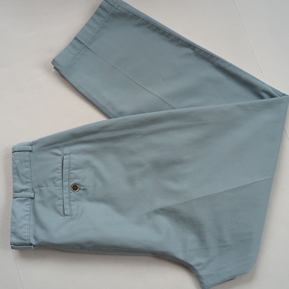 L.L. Bean Twill Trouser Pants 18P Blue - Picture 2 of 15